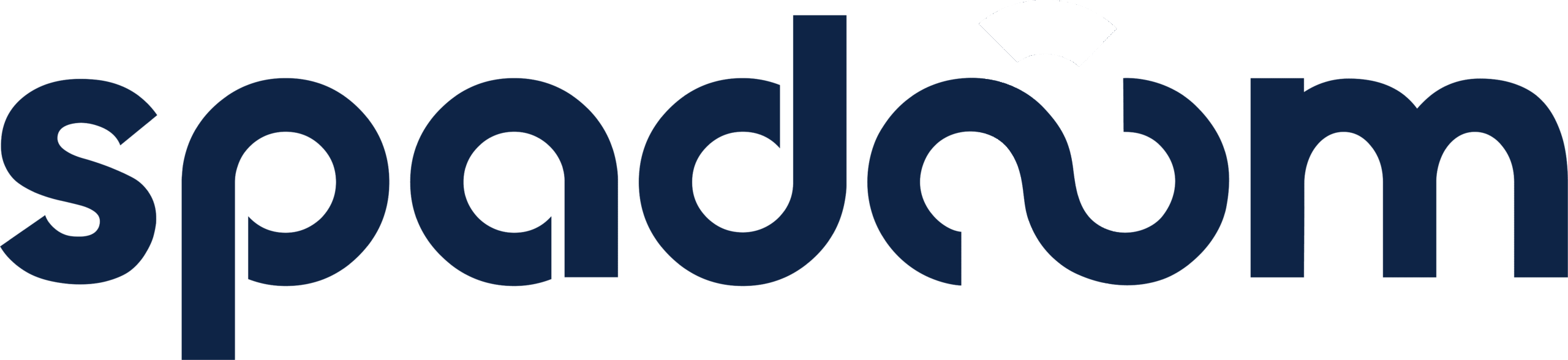 Spadoom Logo on Orange